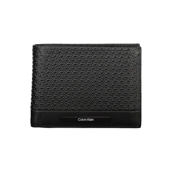 Calvin Klein Nero Leather Men Men's Wallet